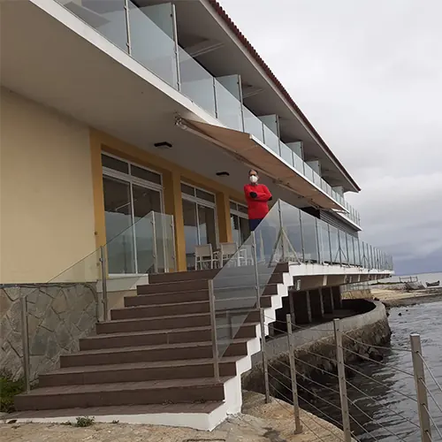 Bâtiment en bord de mer réalisé par MP CONCEPT